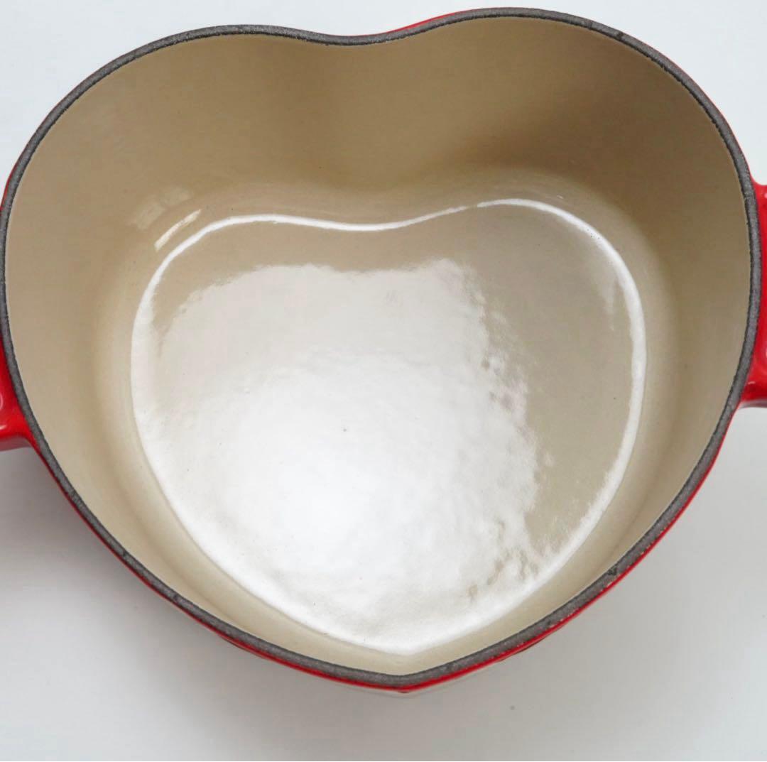 【未使用】LE CREUSET　ココット ダムール チェリーレッド　18cm