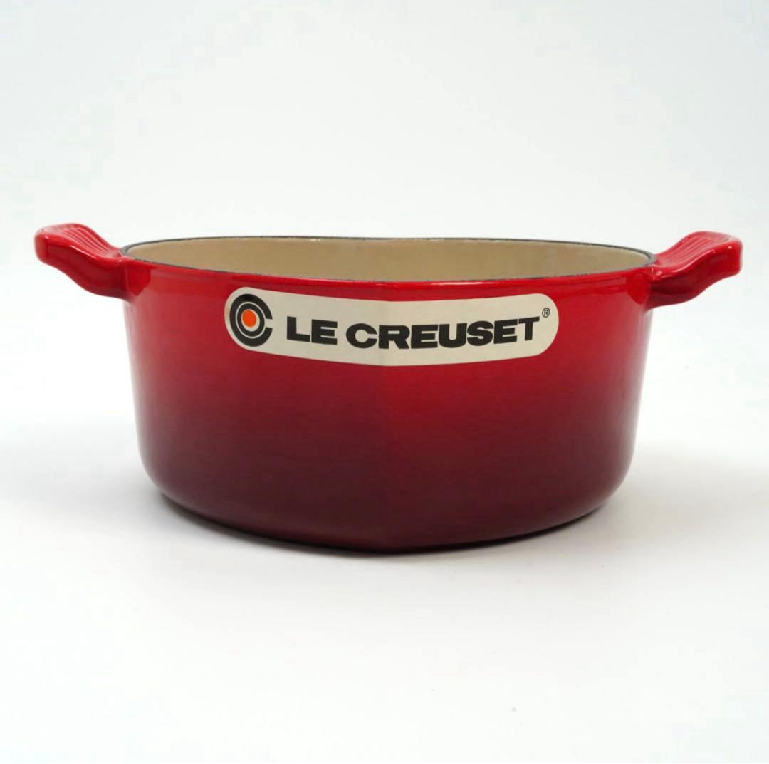 【未使用】LE CREUSET　ココット ダムール チェリーレッド　18cm