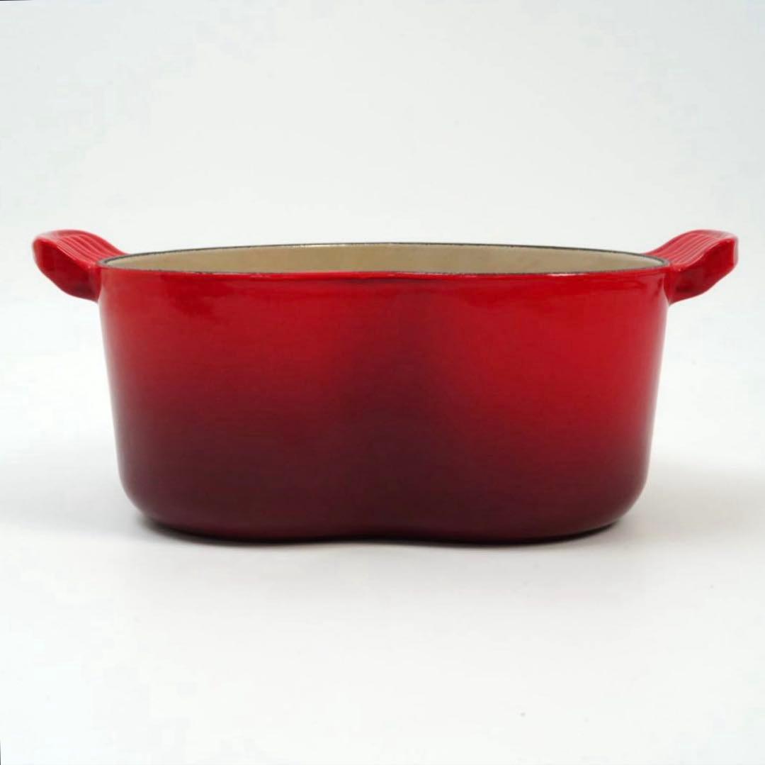 【未使用】LE CREUSET　ココット ダムール チェリーレッド　18cm
