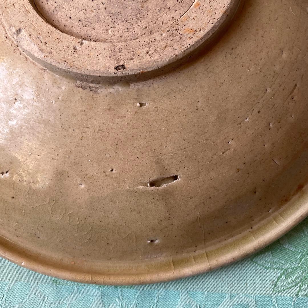 江戸時代 古瀬戸 山水図 松に東屋（あずまや）」図 石皿 - メルカリ