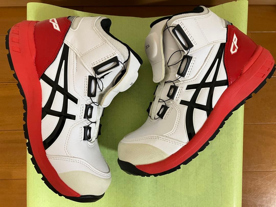 【中古美品】アシックス 安全靴 ウィンジョブ CP304 BOA 23.5