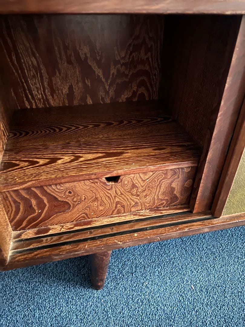 水屋箪笥/レトロな木製キャビネット