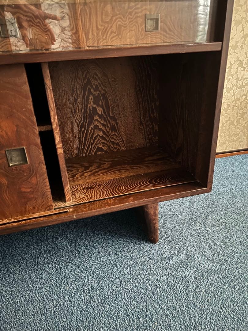 水屋箪笥/レトロな木製キャビネット