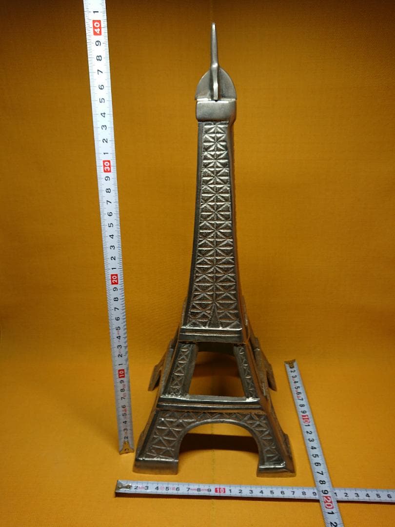 【美品】エッフェル　フランス　金属　置物　インテリア　工芸品　美術品　A2862