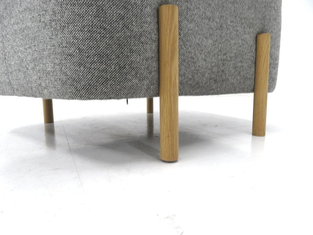 展示品 カリモク ドラドラ 北欧 オーク材 ソファ ラウンジチェア