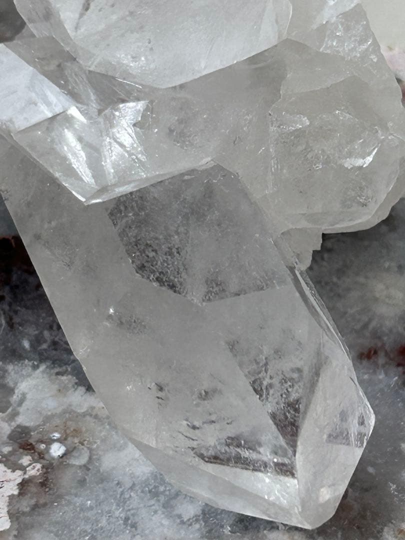 ディアマンティーナ産 レムリアンクォーツ クラスター 記憶を宿す100gの光