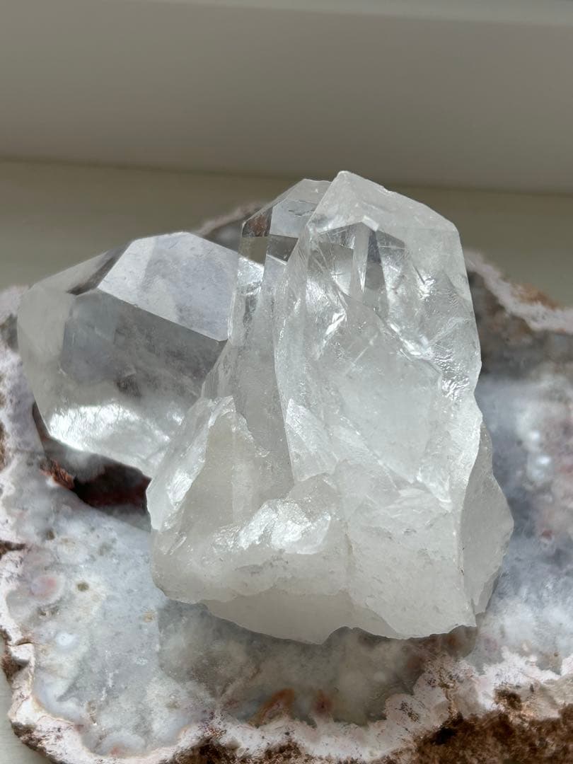 ディアマンティーナ産 レムリアンクォーツ クラスター 記憶を宿す100gの光