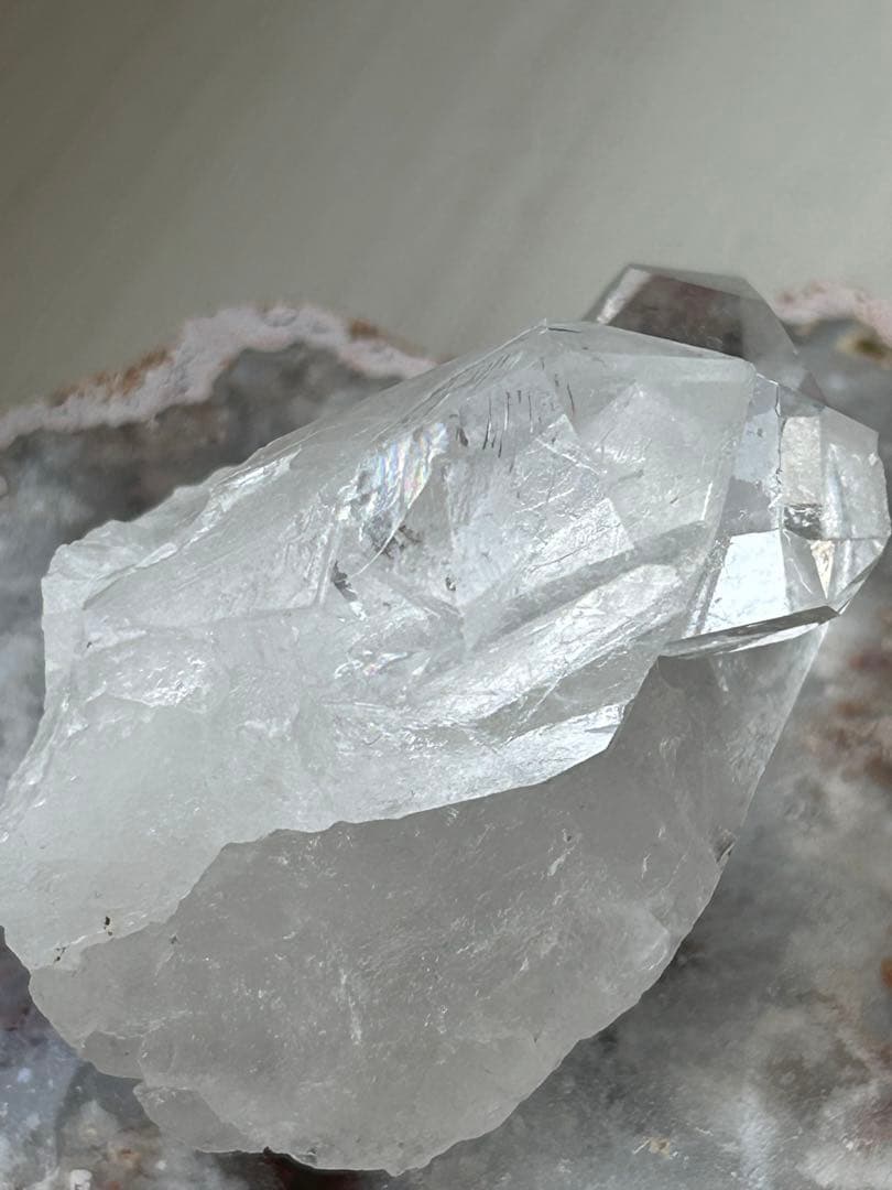 ディアマンティーナ産 レムリアンクォーツ クラスター 記憶を宿す100gの光
