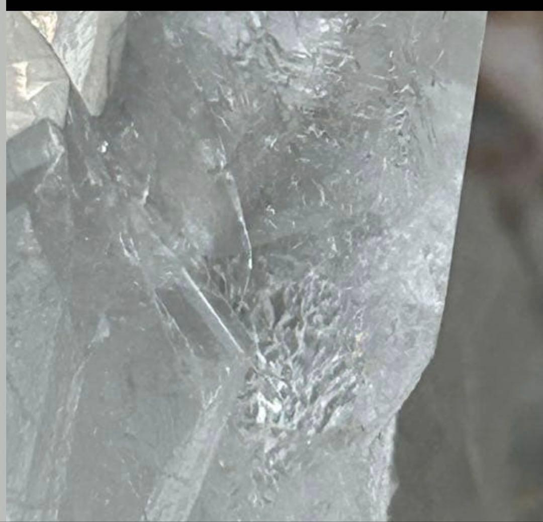 ディアマンティーナ産 レムリアンクォーツ クラスター 記憶を宿す100gの光