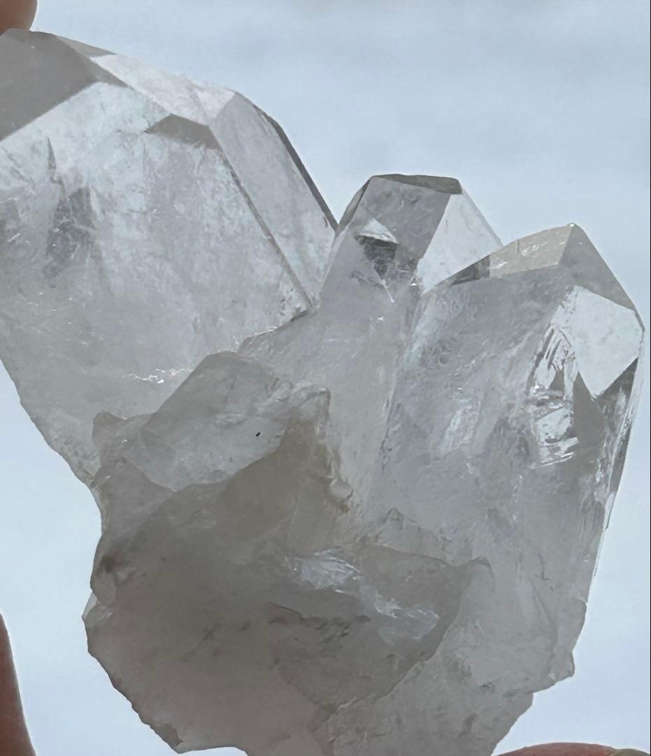 ディアマンティーナ産 レムリアンクォーツ クラスター 記憶を宿す100gの光