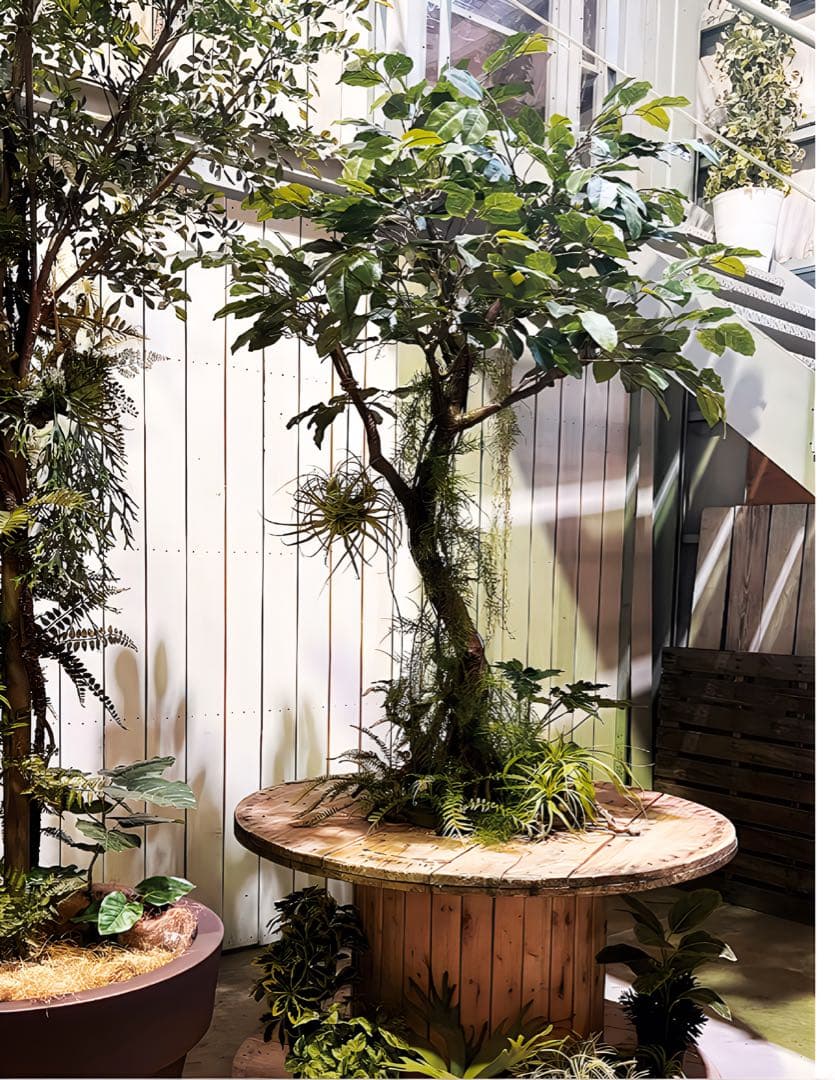 光触媒　人工観葉植物　フェイクグリーン　ブラックオリーブコアッド