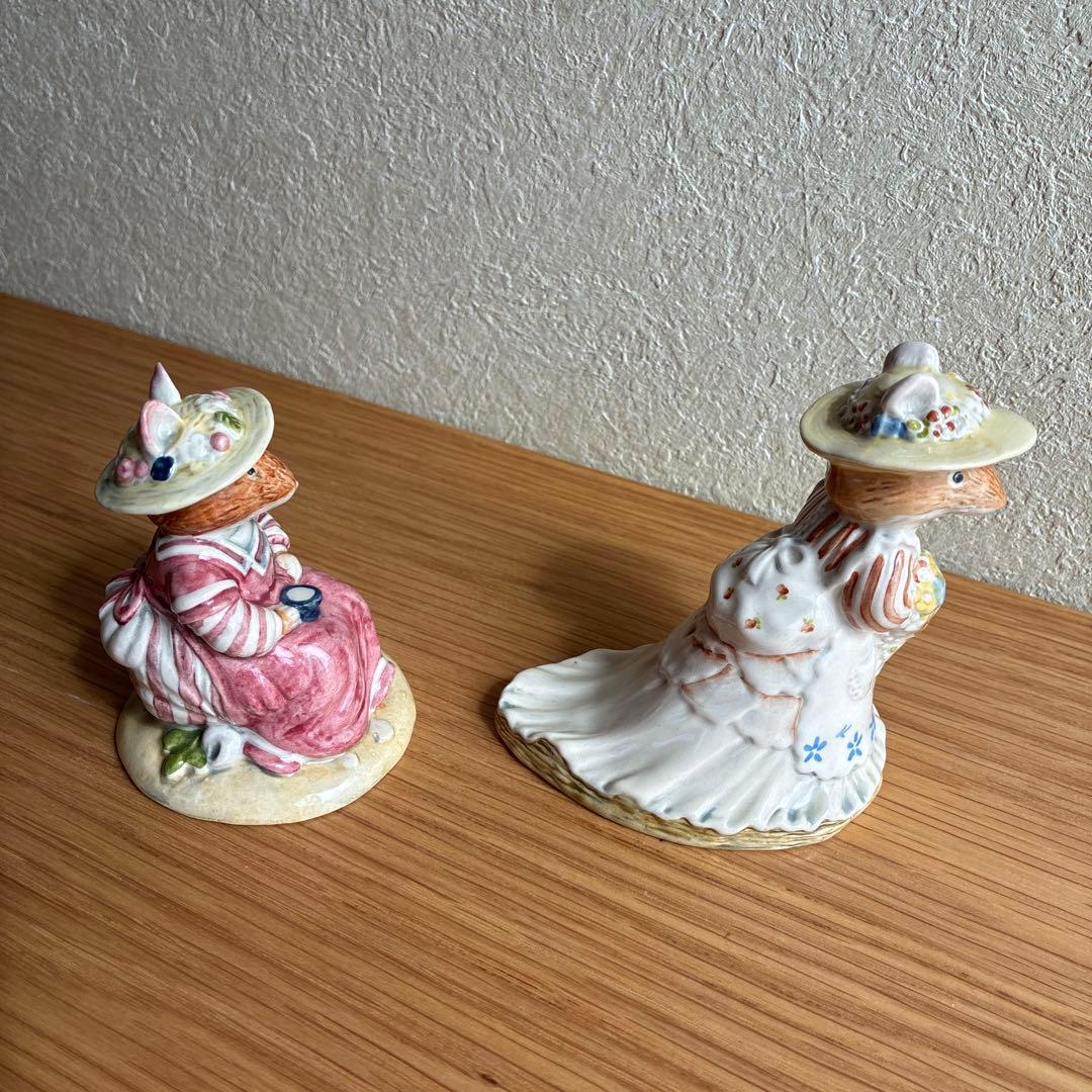 ロイヤルドルトン　ブランブリーヘッジ　フィギュリン　３体