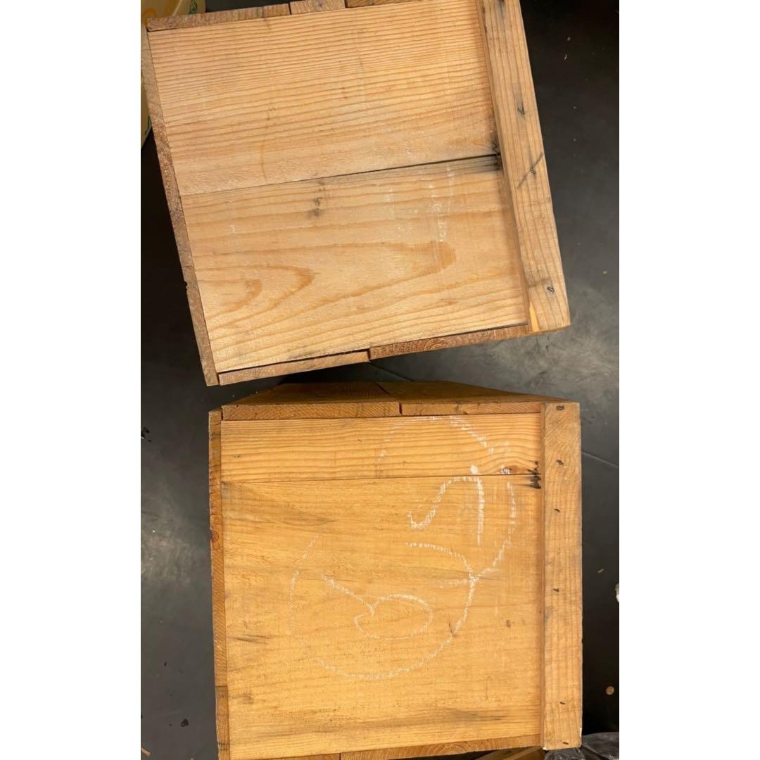 ㉕8箱セット送料無料リンゴ箱りんご箱B品木箱 - メルカリ