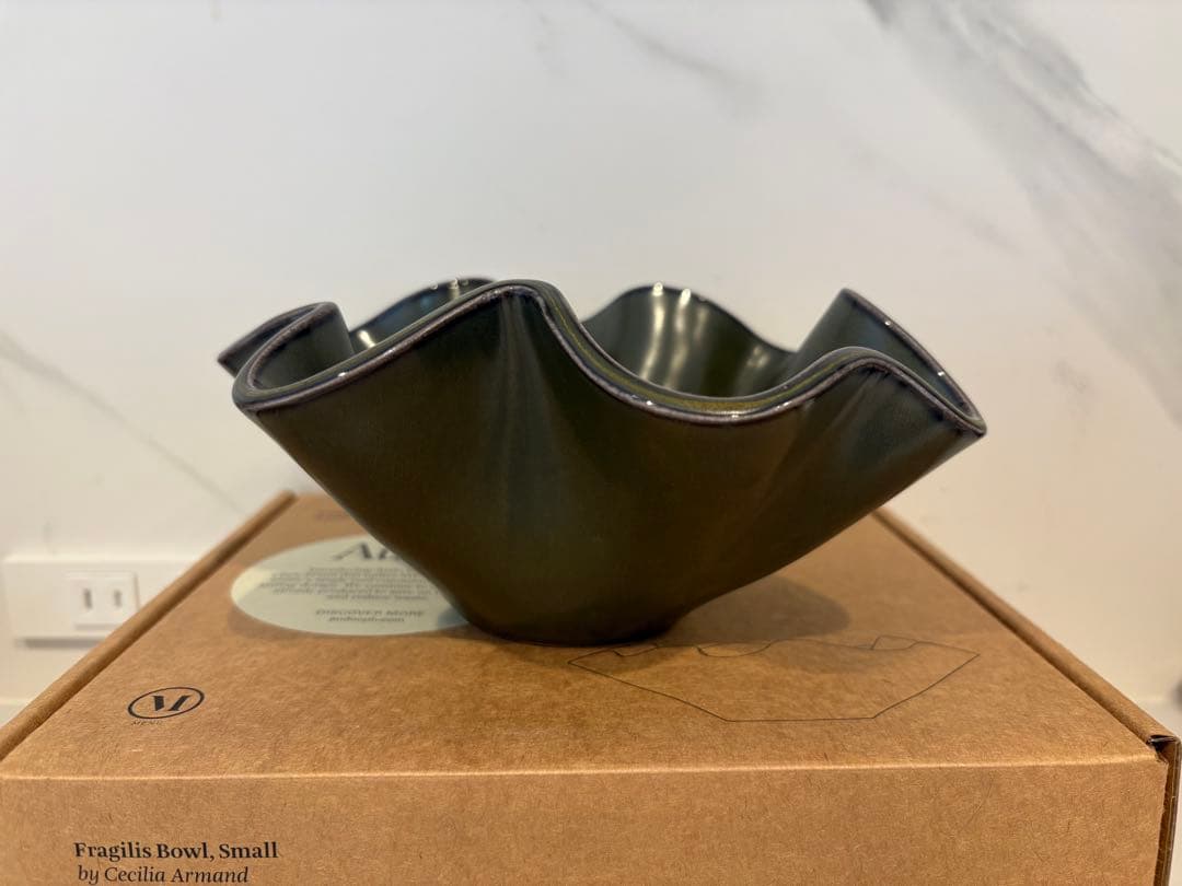 【SALE】Audo  フラジリスボウル スモール ブラック