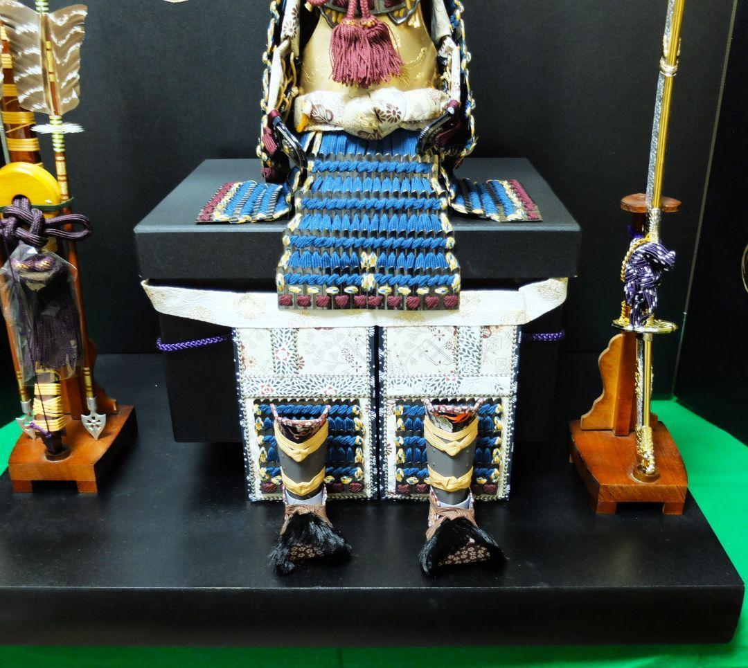 上原鎧袖 作　五月人形装飾一式