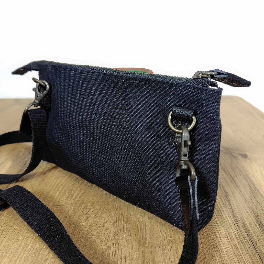 ミナペルホネン/rosyロージィーブラウン/がま口お財布ポシェットmina-