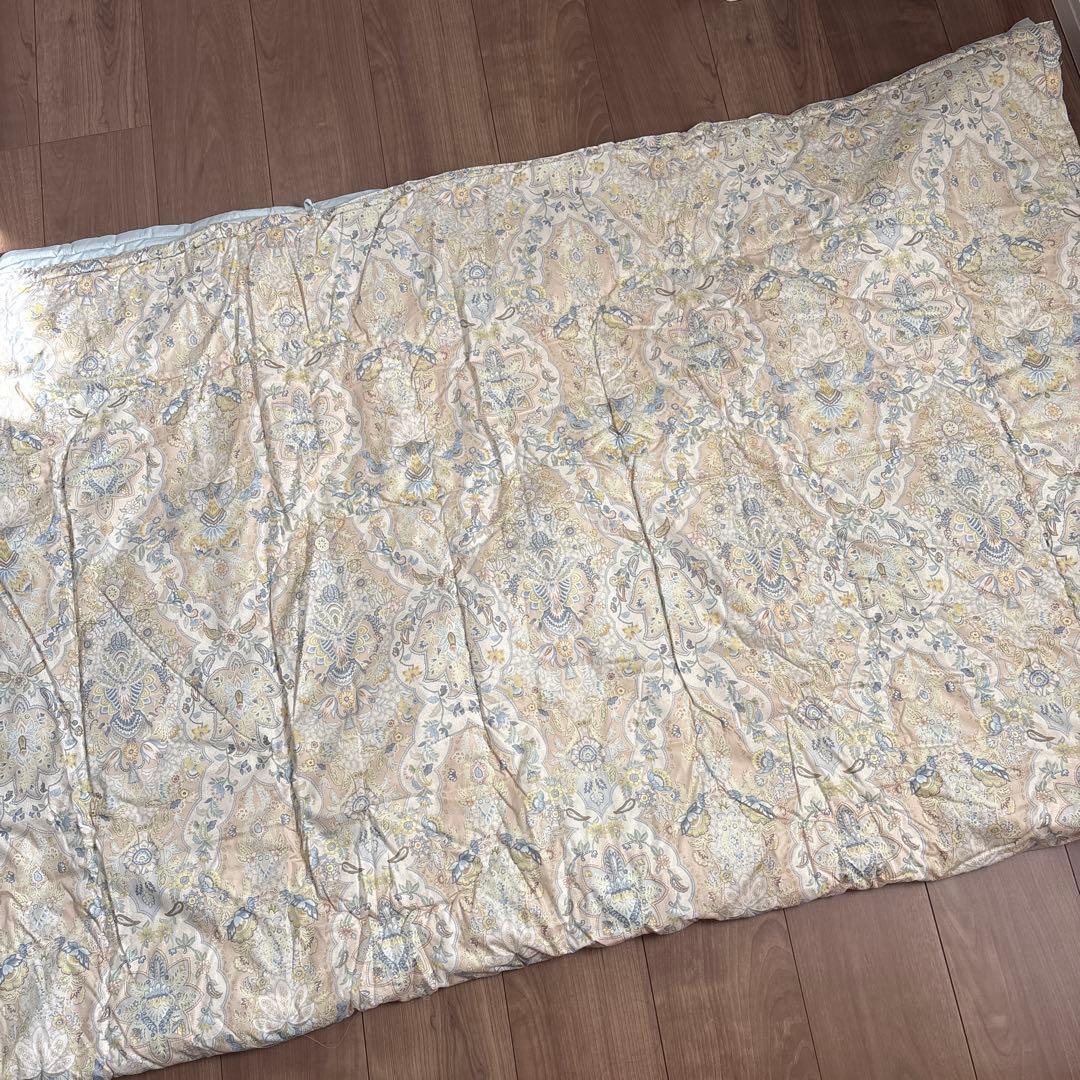 未使用】西川 シルクハウス 絹肌掛け布団 絹100％ 日本製 シルク布団