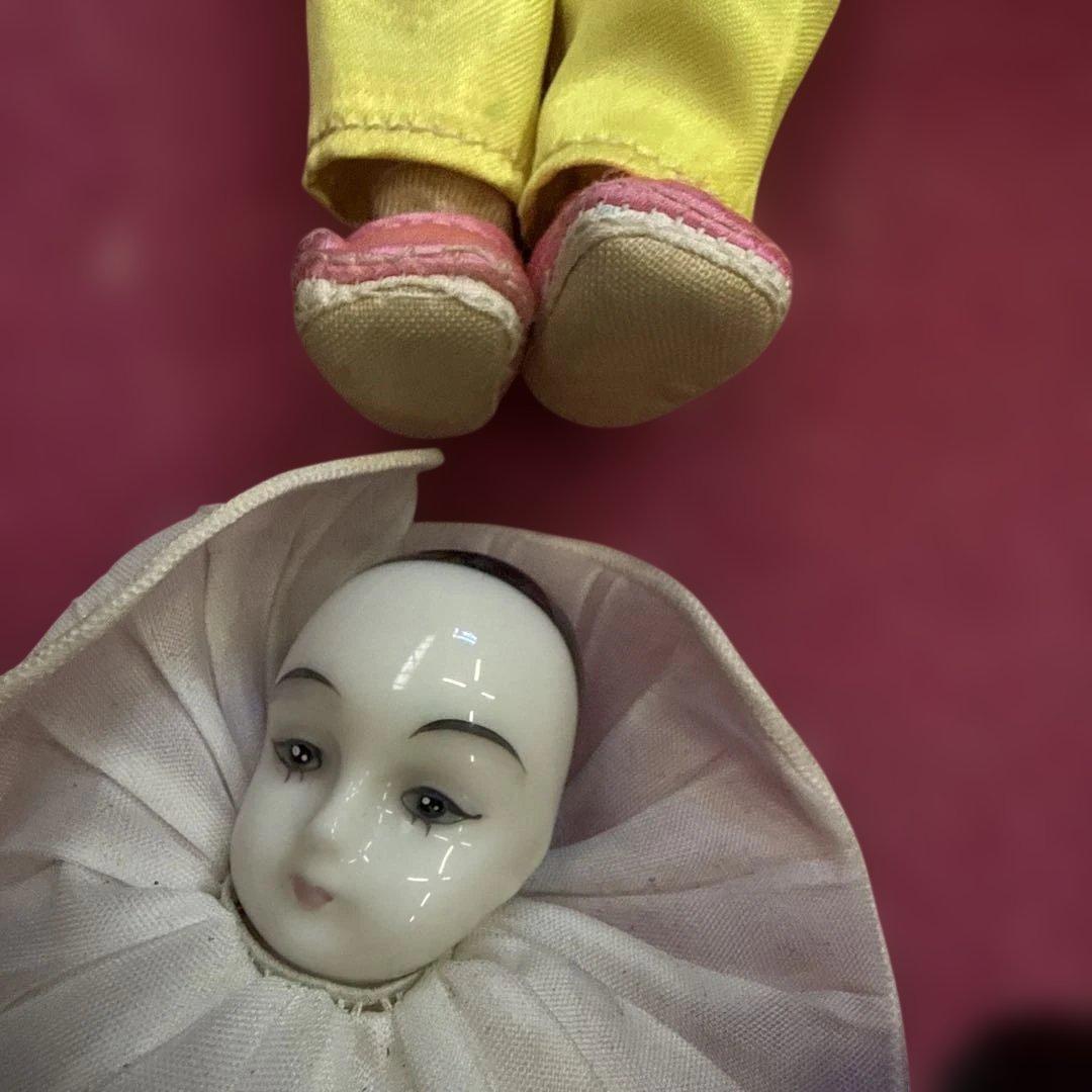 レトロピエロ⭐︎陶器製ヴィンテージドール6 点セート - メルカリ