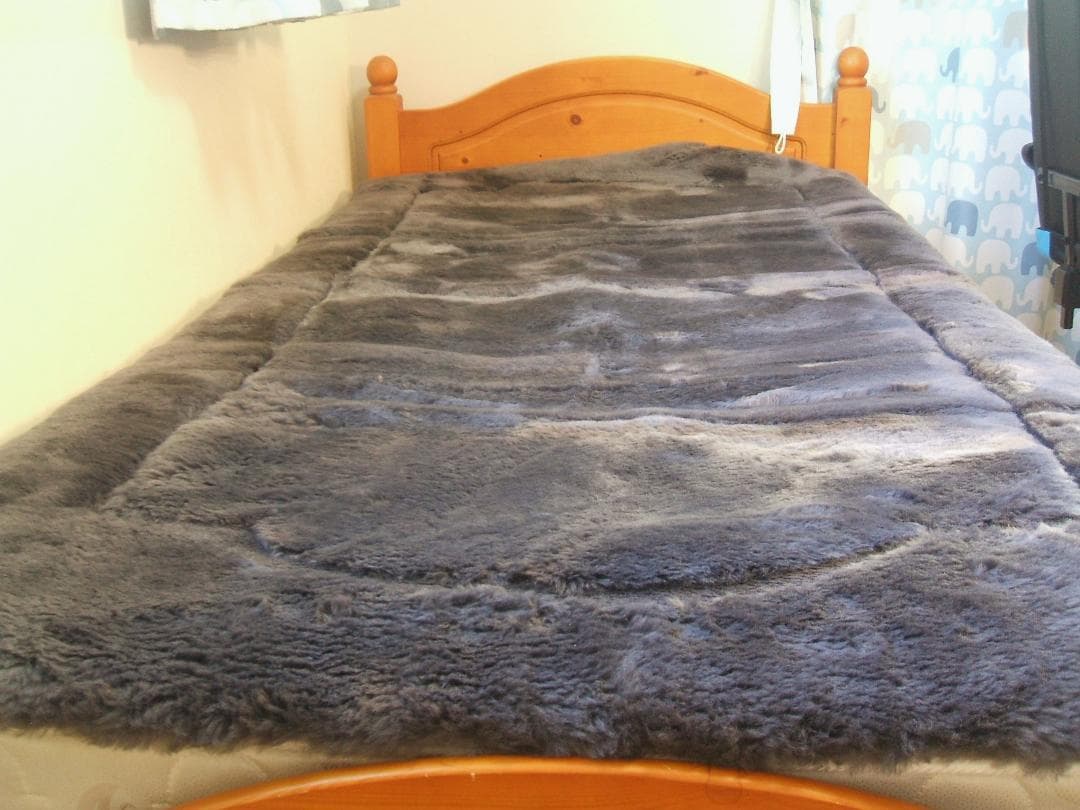 １点のみ新品＊じぶんまくら日本ムートン製３０ミリ＊オーストラリア・ムートンシーツ