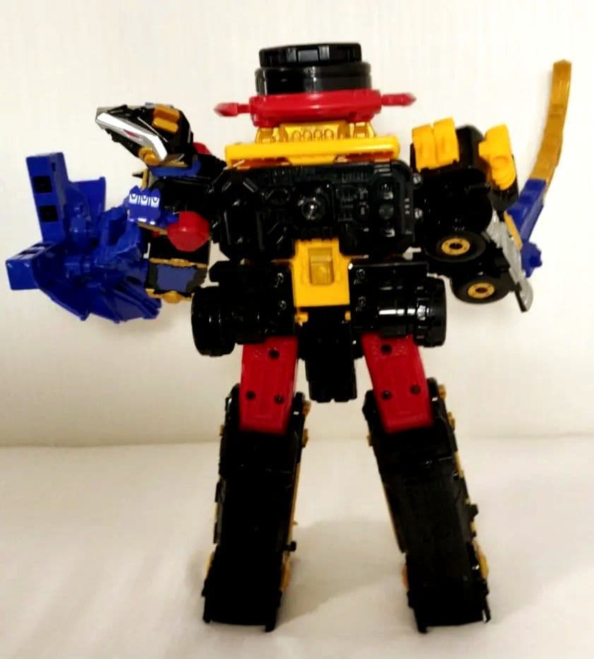 戦隊ロボ】DXシュリケンジン 手裏剣戦隊ニンニンジャー 外箱 説明書