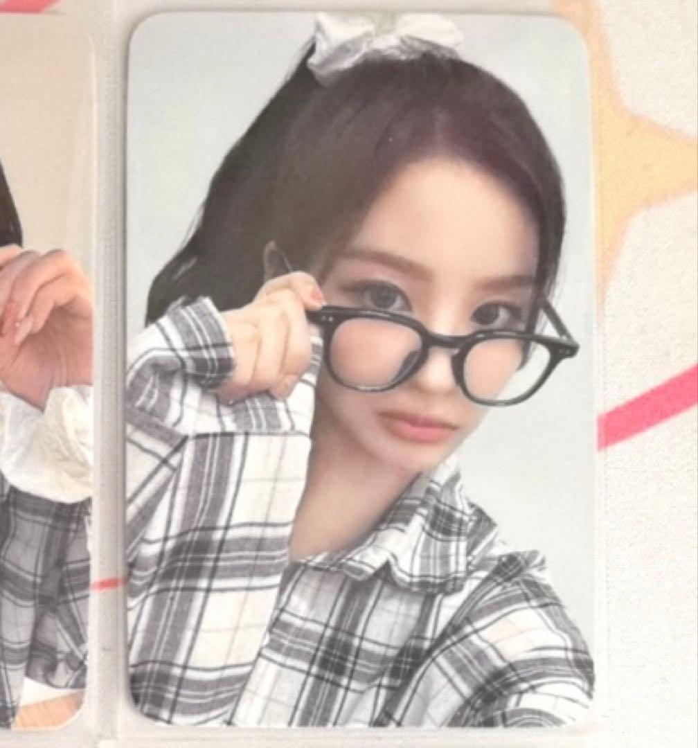 NMIXX ソリュン Fe3O4 STICKOUT mmt 限定 メガネ トレカ - メルカリ