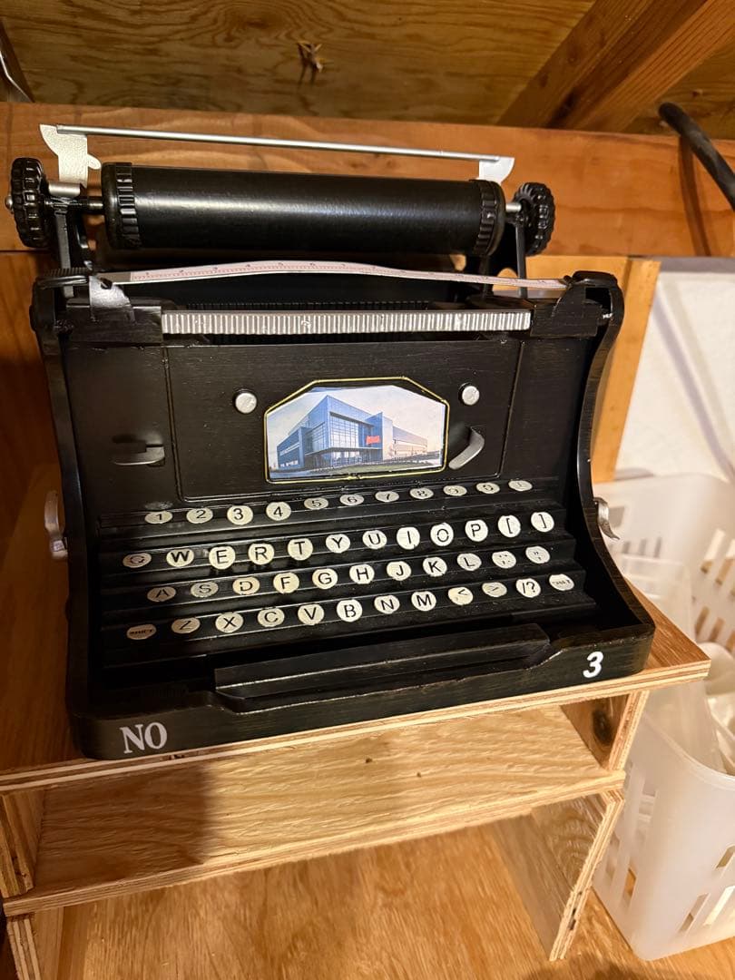 タイプライター　インテリア