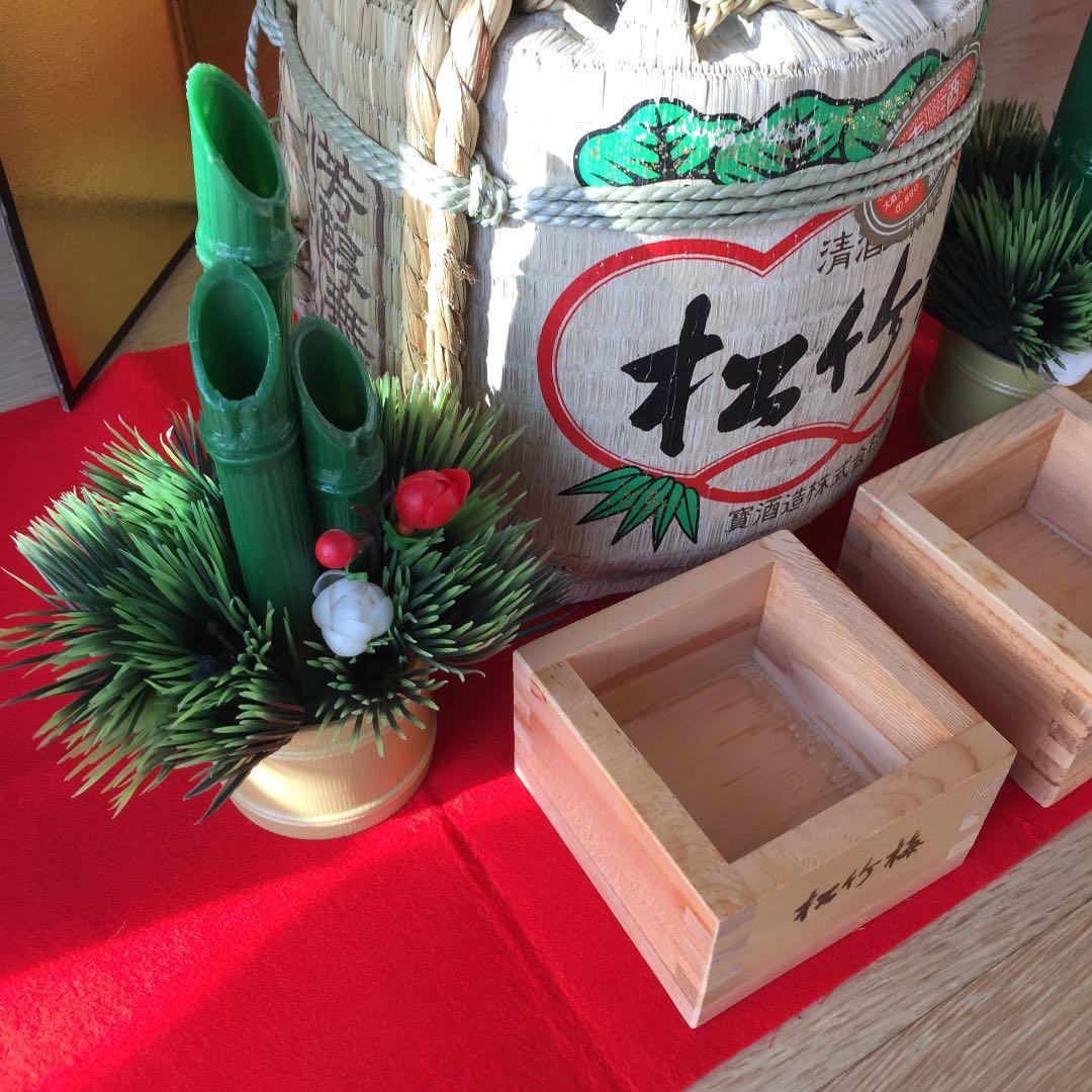 門松セット/松竹梅/こもかぶり/正月インテリア/門松