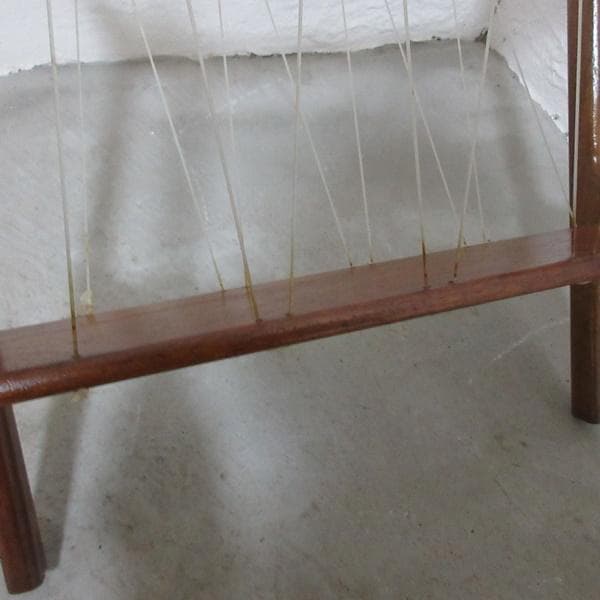 イギリス ビンテージ 家具 マガジンラック 新聞入れ 楽譜入れ 英国 6797d