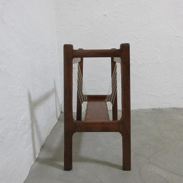 イギリス ビンテージ 家具 マガジンラック 新聞入れ 楽譜入れ 英国 6797d