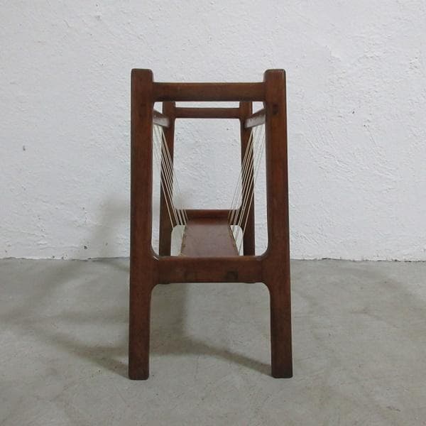 イギリス ビンテージ 家具 マガジンラック 新聞入れ 楽譜入れ 英国 6797d