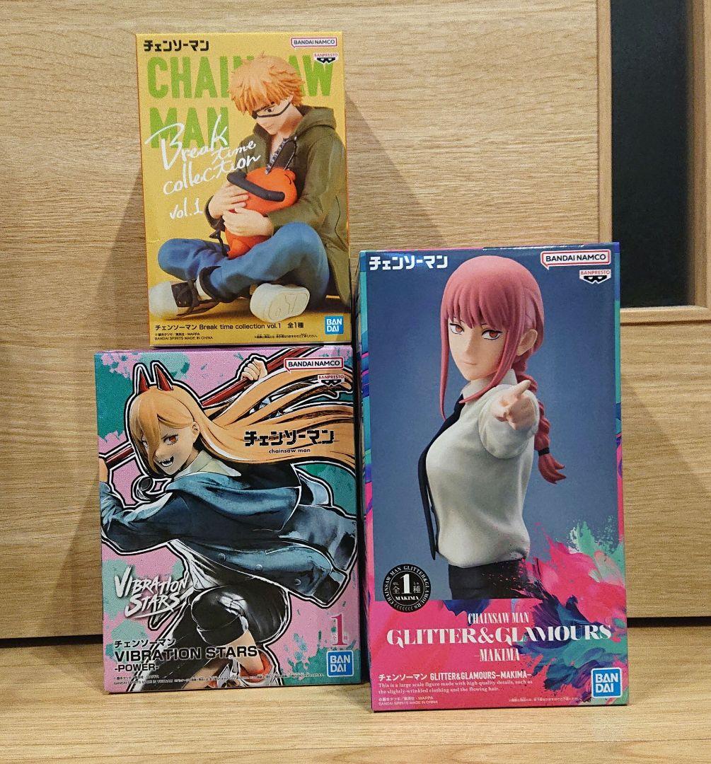 チェンソーマン マキマ パワー デンジ&ポチタ フィギュア - メルカリ