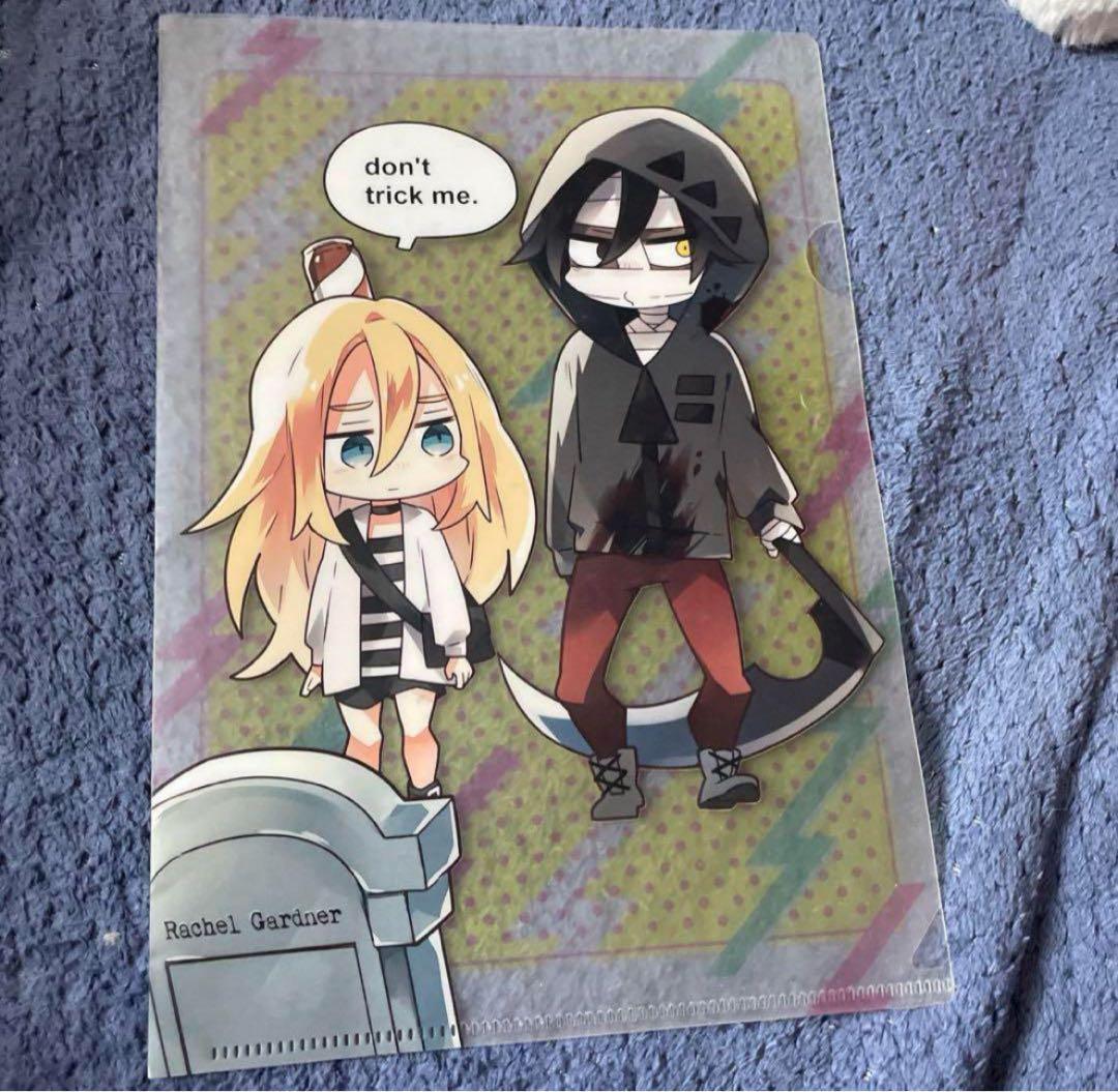 殺戮の天使 さつてん ザック レイチェル ミニクリアファイル 2枚