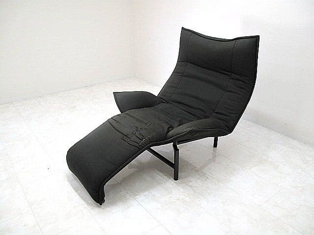 【現状ジャンク品】カッシーナ 「ヴェランダ」 1人掛けソファ／張地劣化・破れ多数