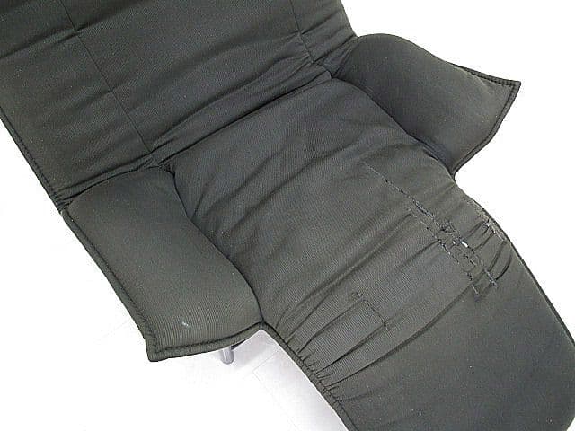 【現状ジャンク品】カッシーナ 「ヴェランダ」 1人掛けソファ／張地劣化・破れ多数