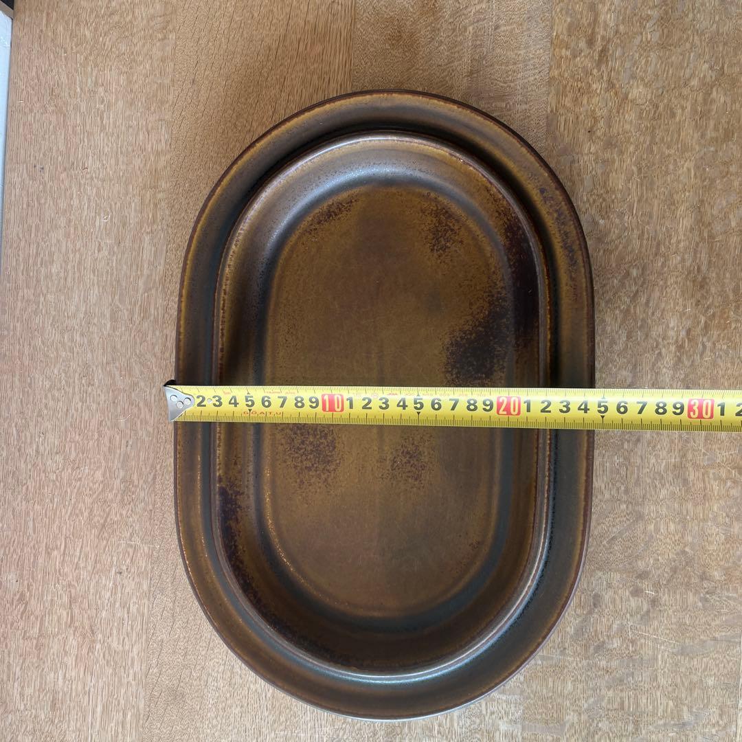 アラビア Arabia ルスカ Ruska 楕円 大皿 オーバル