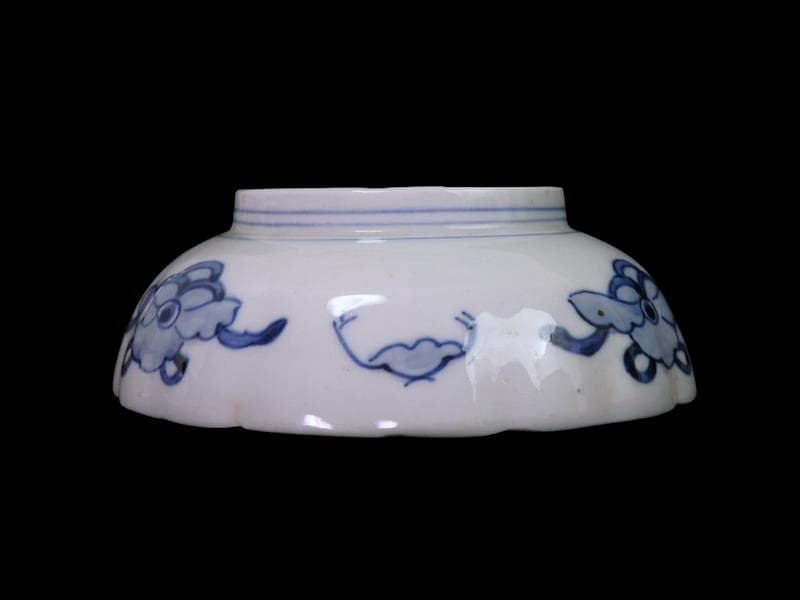 古伊万里 色絵 鳳凰に牡丹の図 膾皿 5客 C380AS-CZf - メルカリ