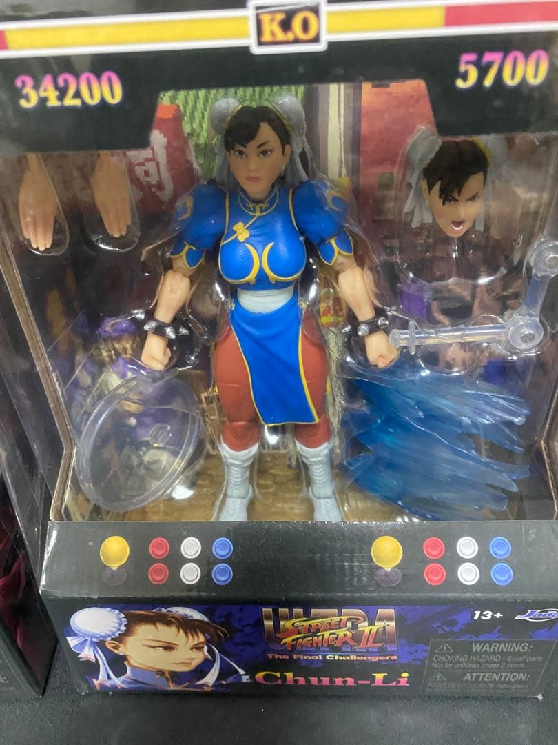 JADA TOYs ストリートファイター アクションフィギュア　2体まとめ売り