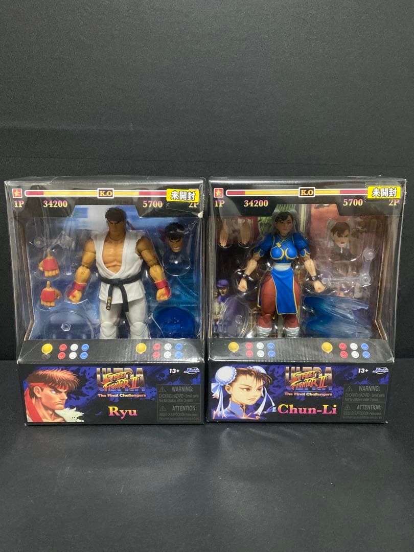 JADA TOYs ストリートファイター アクションフィギュア　2体まとめ売り