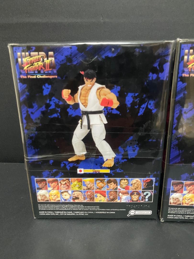 JADA TOYs ストリートファイター アクションフィギュア　2体まとめ売り