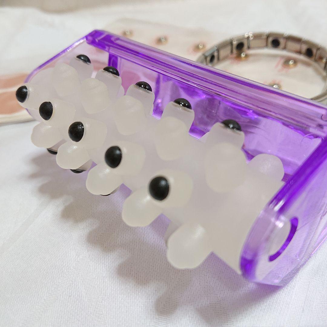 【３点セット】ゲルマニウム 貼ろーゲルマ10粒/ゲルマセルローラー/ブレスレット