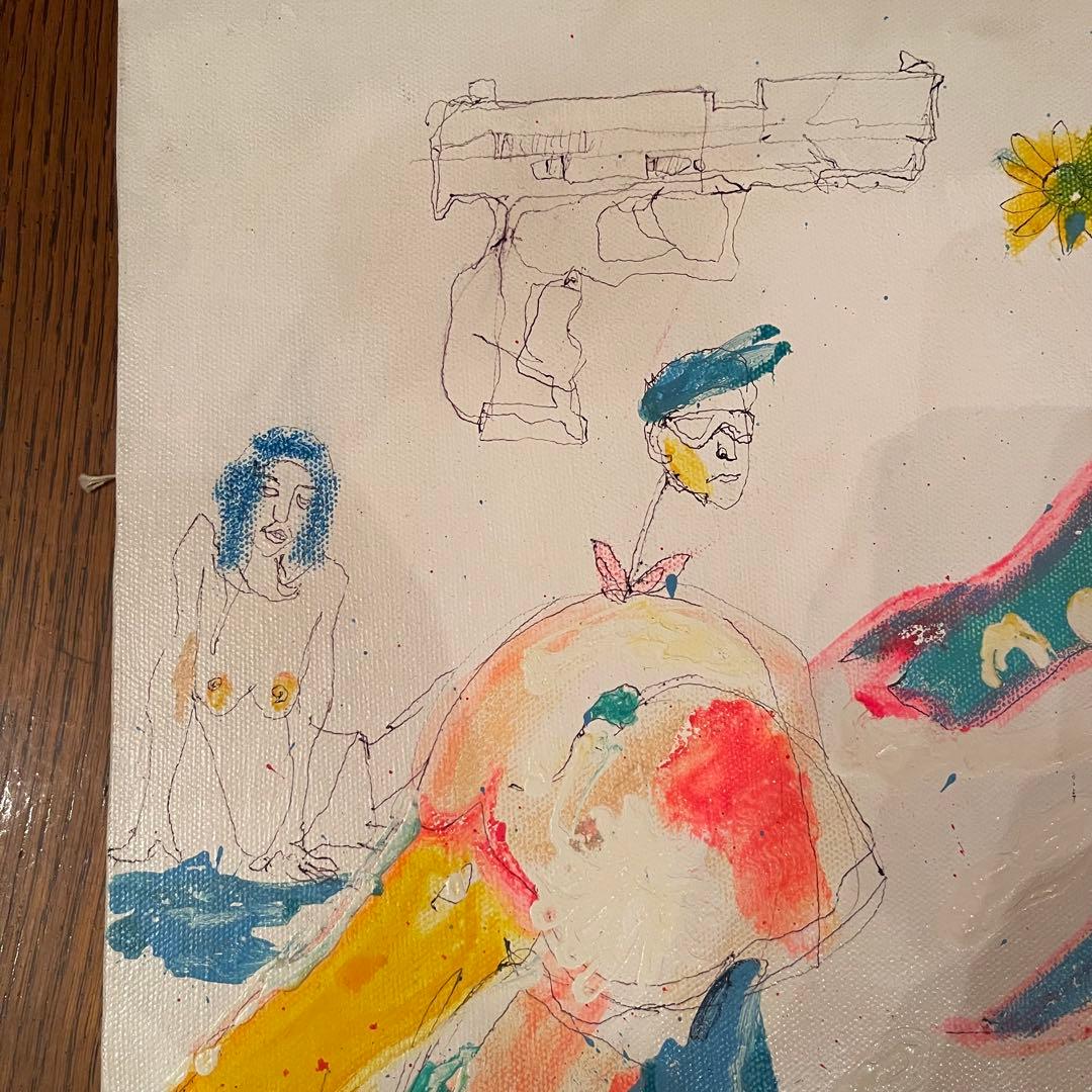 原画　北村直登作　サイン入り F6サイズ 2009年制作