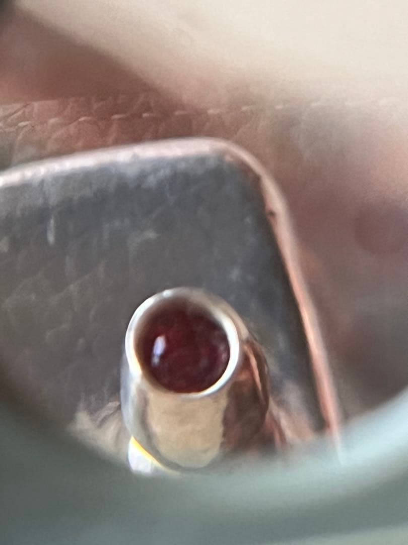 スターリングsilver９２５天然宝石ミニファニチャーアトリエ「之」