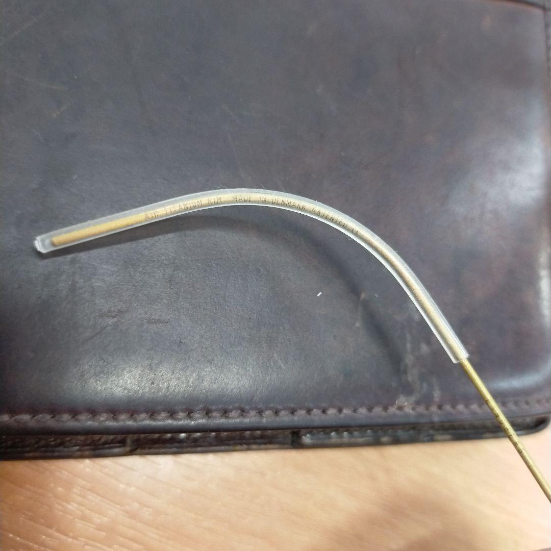 リンドバーグエアチタニウムリム子供用メガネフKim41サイズ60番カラー未使用