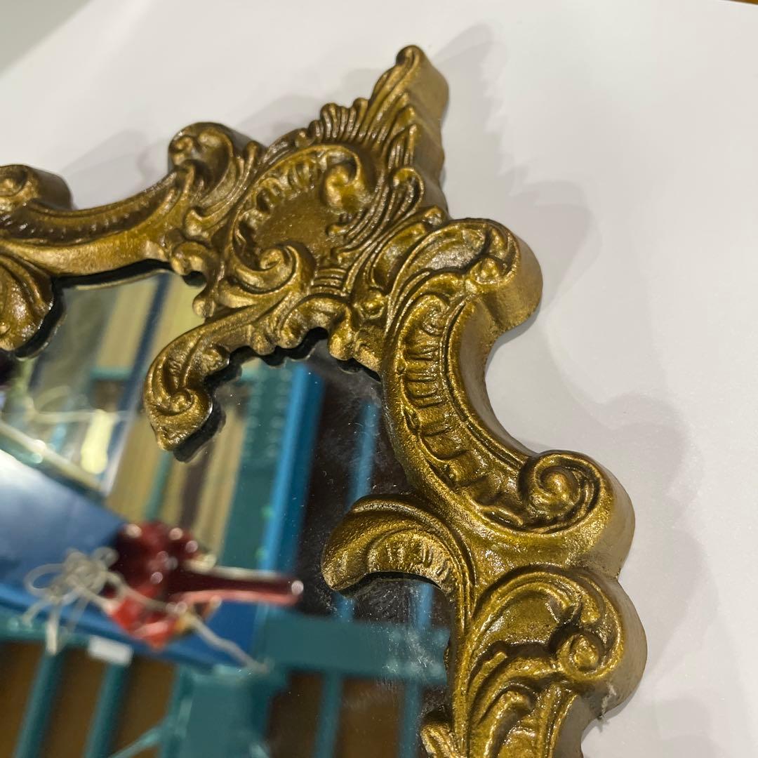 鏡　かがみ　壁掛け　アンティーク