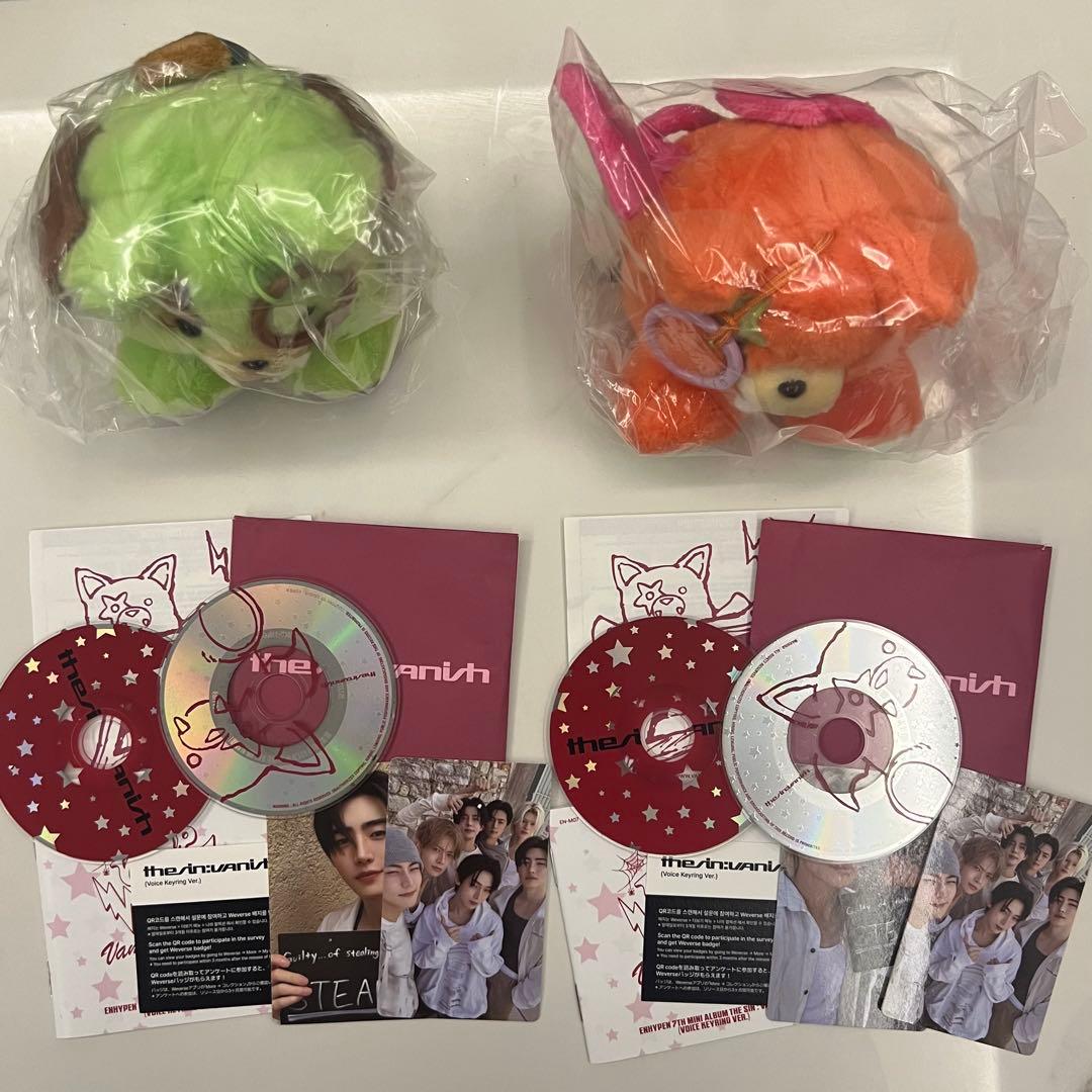 ENHYPEN THE SIN VANISH ボイス キーリング ソンフン ニキ - メルカリ