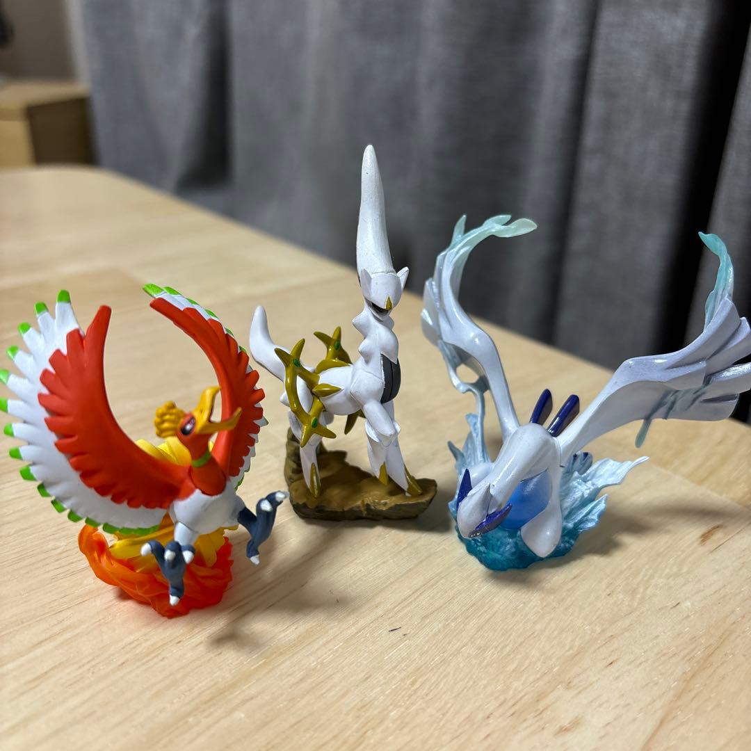 海洋堂 フィギュア 予約特典 ポケモン ルギア ホウオウ アルセウス
