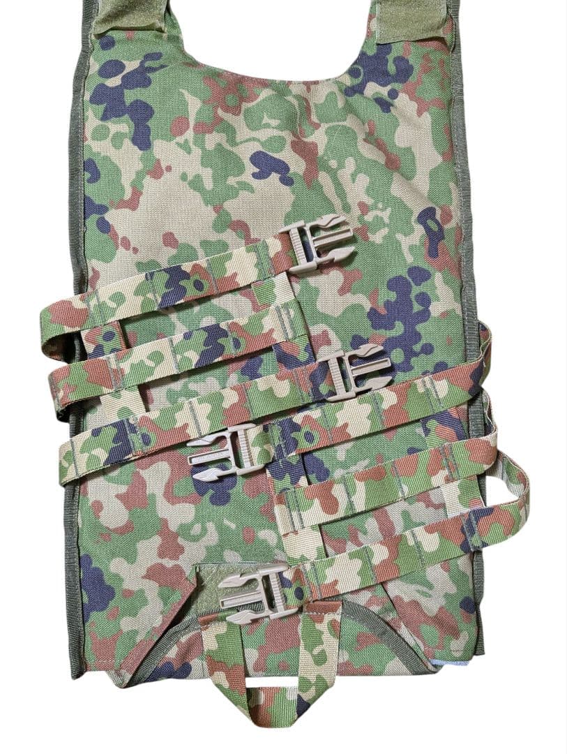 陸自 18式防弾ベスト プレキャリ プレートキャリア 陸上自衛隊迷彩 3型