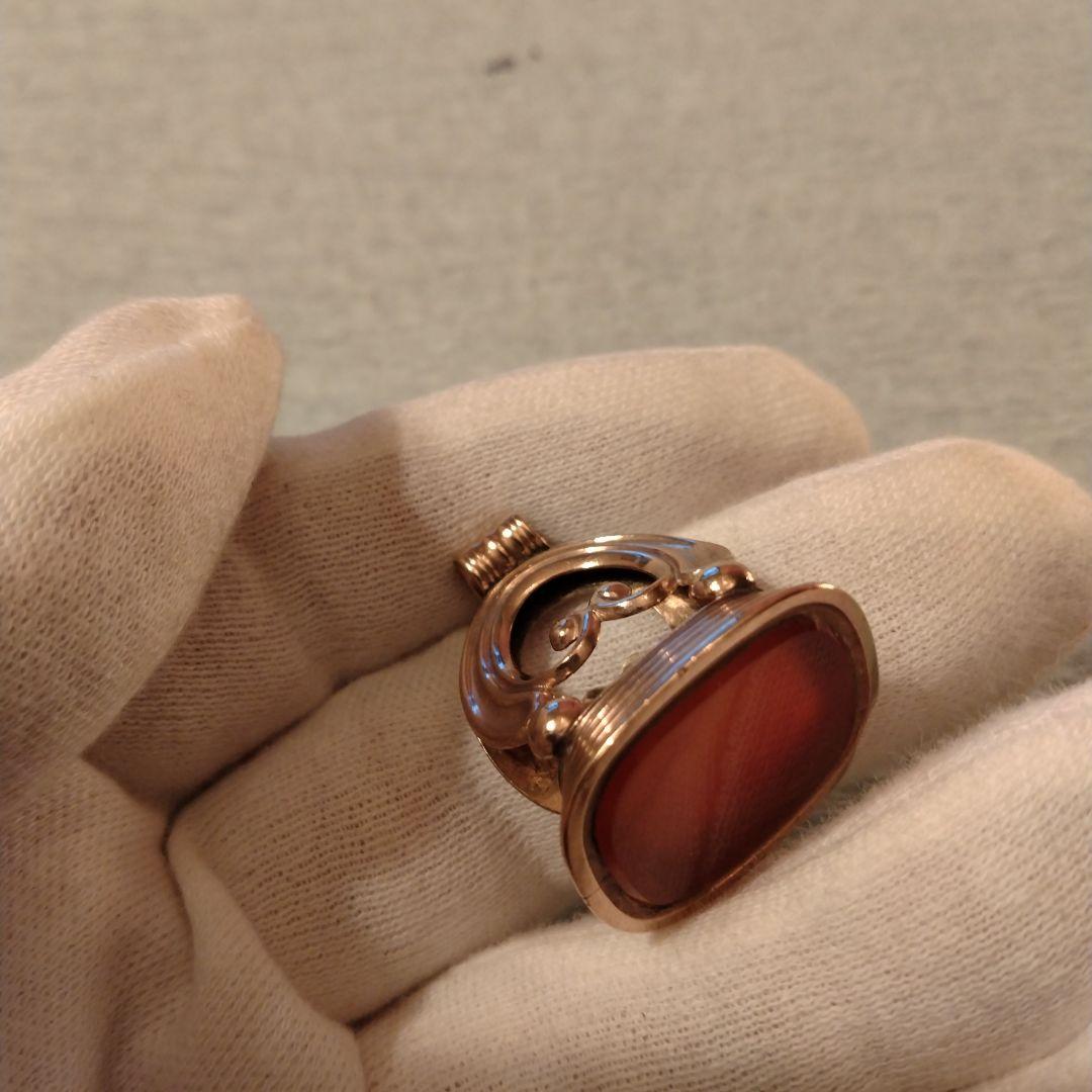 セール（23日まで）9金 フォブシール イギリス 彫刻なし - メルカリ