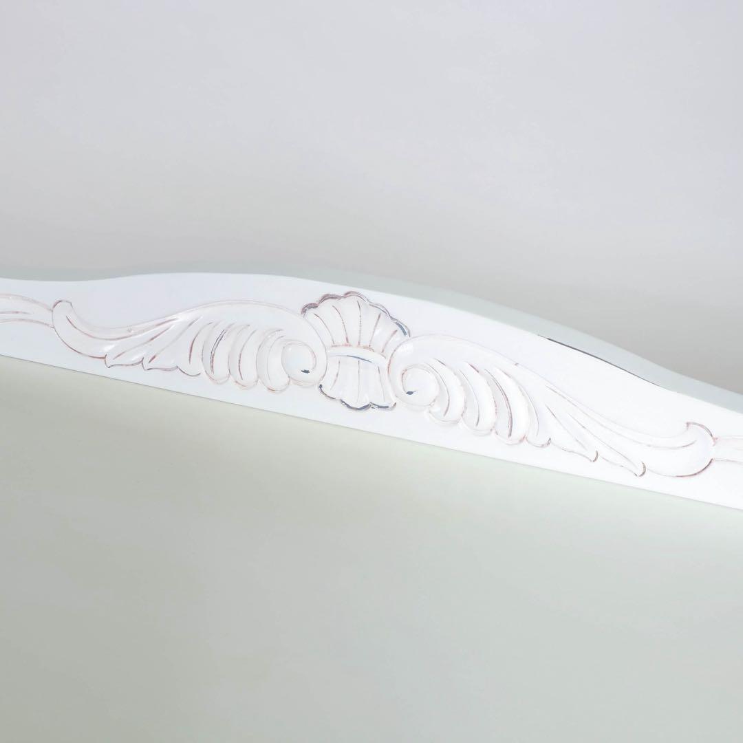 C 新品 チェスト 110 アンティーク 白 リビング収納 タンス ホワイト