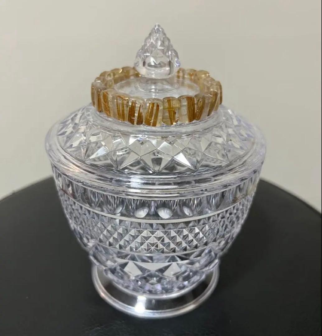 ✨天然ゴールドルチルクォーツブレスレットバングル